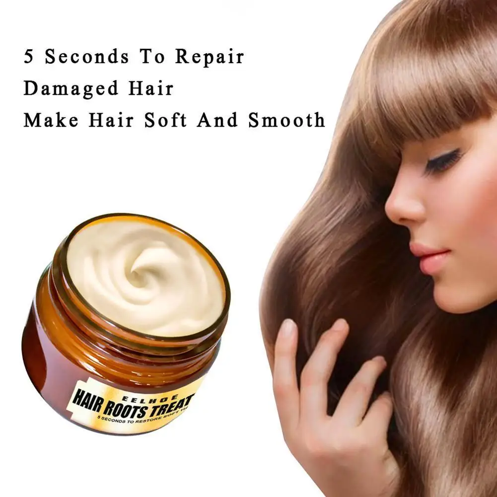 

60ml Repairs damage restore soft hair For all hair 5 Scalp Treatment second Hair & types skeratin mask treatment K3X8