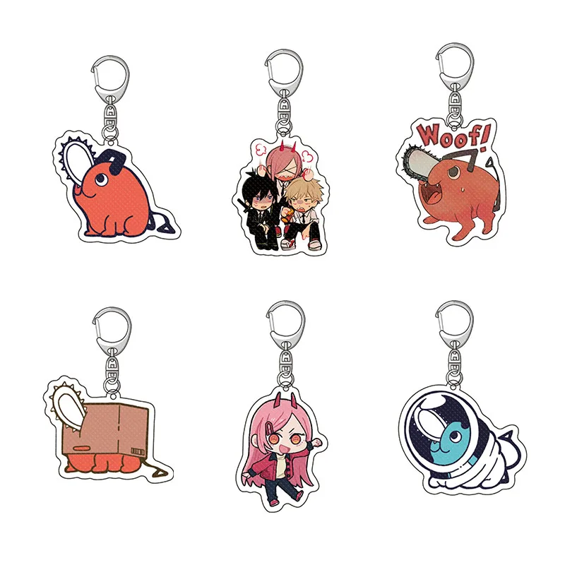 Цепная пила человек полита акриловый брелок подвеска Женская милая сумка |