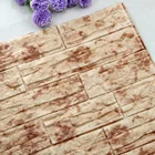 3d обои Diy кирпич узор самоклеящиеся Водонепроницаемый стены Стикеры s 60 см x 30 см красочные 3d настенные Стикеры для дома