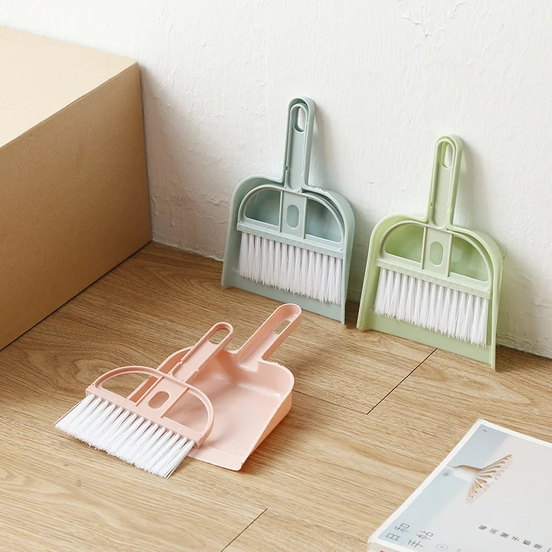 

Mini Cleaning Brush Small Broom Dustpans Set Desktop Sweeper Garbage Cleaning Shovel Table Household Cleaning Tools