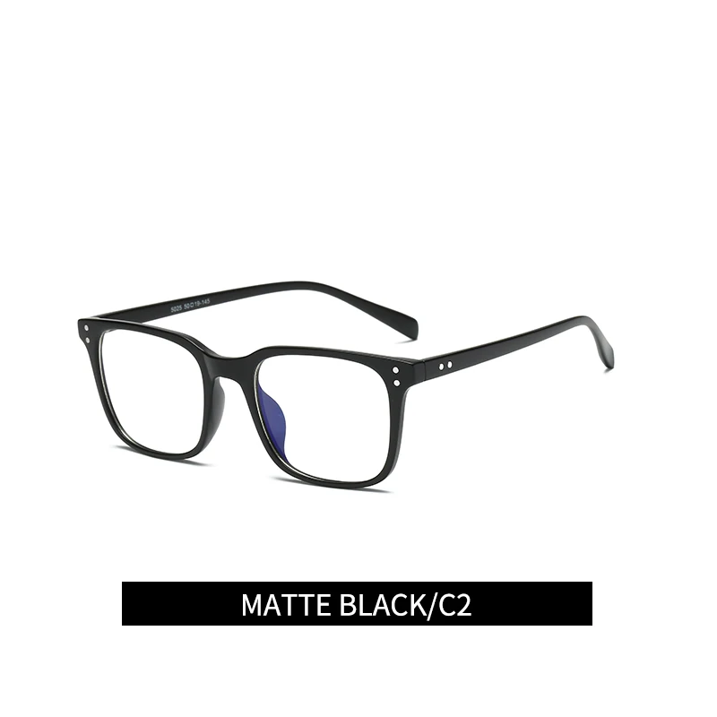 C2 ROUPAI анти синий светильник radiatio очки для компьютерных игр мужские и женские блокирующие очки ray очки с держателем линз para computadora - Цвет оправы: C2