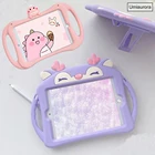 Чехол-накладка для IPad 9,7, 2017, 2018 Mini, IPad 10,2 Pro, 9,7, силиконовый, с подставкой