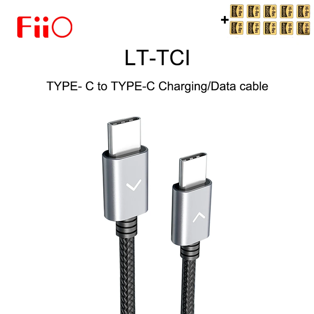 Зарядный кабель FiiO LT TC1 Type C к для Fiio M15 M11 M9 M6 M5 BTR5 BTR3 K3 SHANLING UP2 и т. д.|Аксессуары MP3