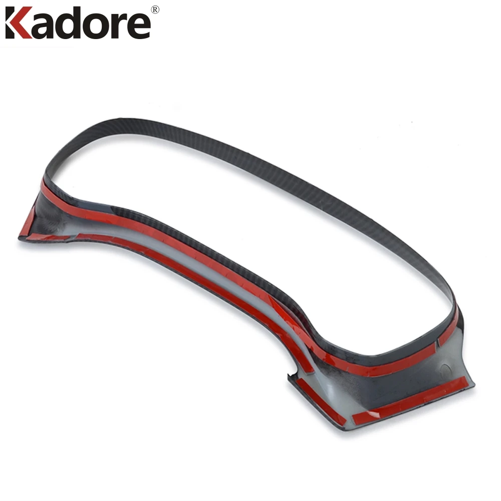 Крышка панели приборной из углеродного волокна для BMW X3 2018 2019 отделка управления