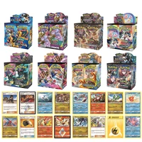 324pcs pokemones cards evolutions booster box sun moon gx team up unbroken bond unified minds collectible trading cards game
