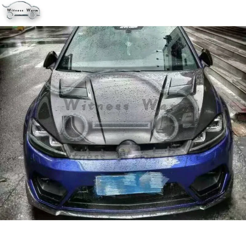 Лидер продаж крышка капота двигателя Golf7 из углеродного волокна для Volkswagen Golf 7