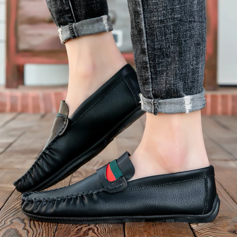 

2021 New Sneakers Fashion Men Casual Shoes Light Breathable Man Shoes Luxury Brand Mens Loafers Moccasins Summer Footwear