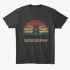 Пчеловод пчеловодство пчелы подарок Премиум Футболка, Т-футболка для мужчин из хлопчатобумажной ткани, раздел-футболки, уличная одежда в стиле Харадзюку