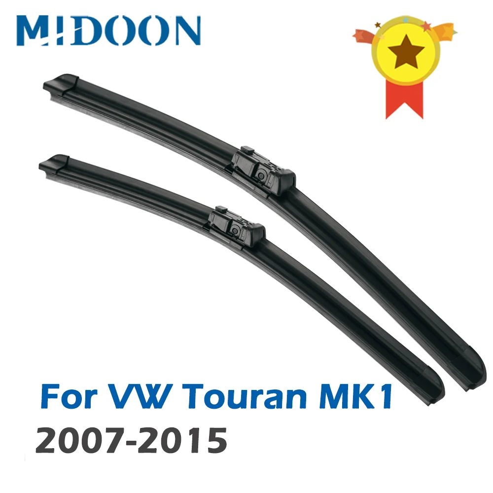 Щетки стеклоочистителя передние MIDOON для VW Touran MK1 2007-2015 лобовое стекло переднее 24 +