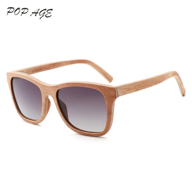 

High Quality Wood Sunglasses UV400 Polarized Sun Glasses Women Luxury Designers Occhiali Da Sole Uomo GB146