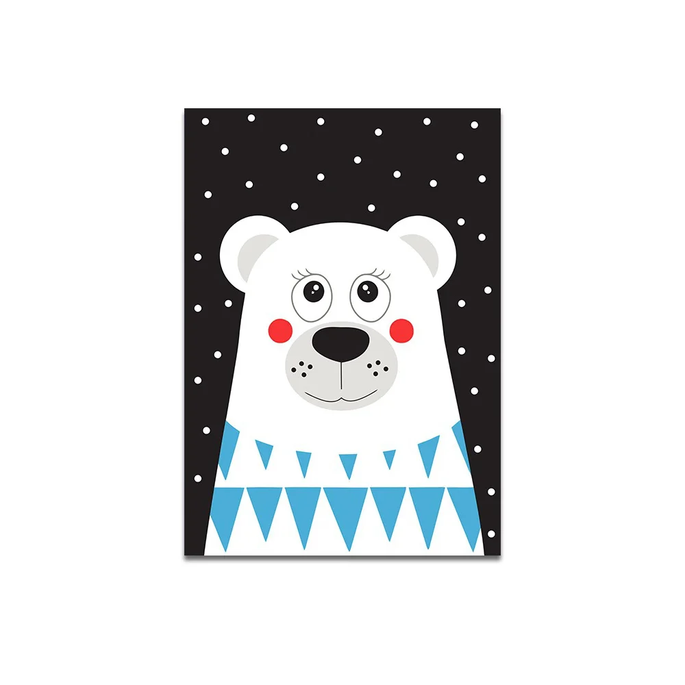 Настенные художественные картины декор олень лиса Лев мечта холст плакаты и