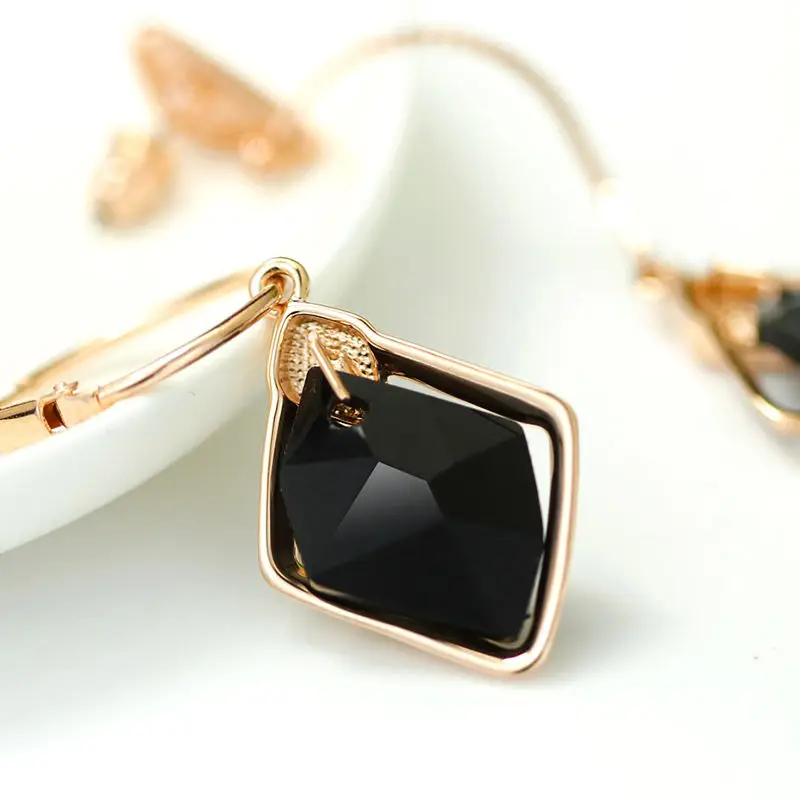 

Long Asymmetrical Tassel Earrings Fashion Temperament Decorative Earrings Women