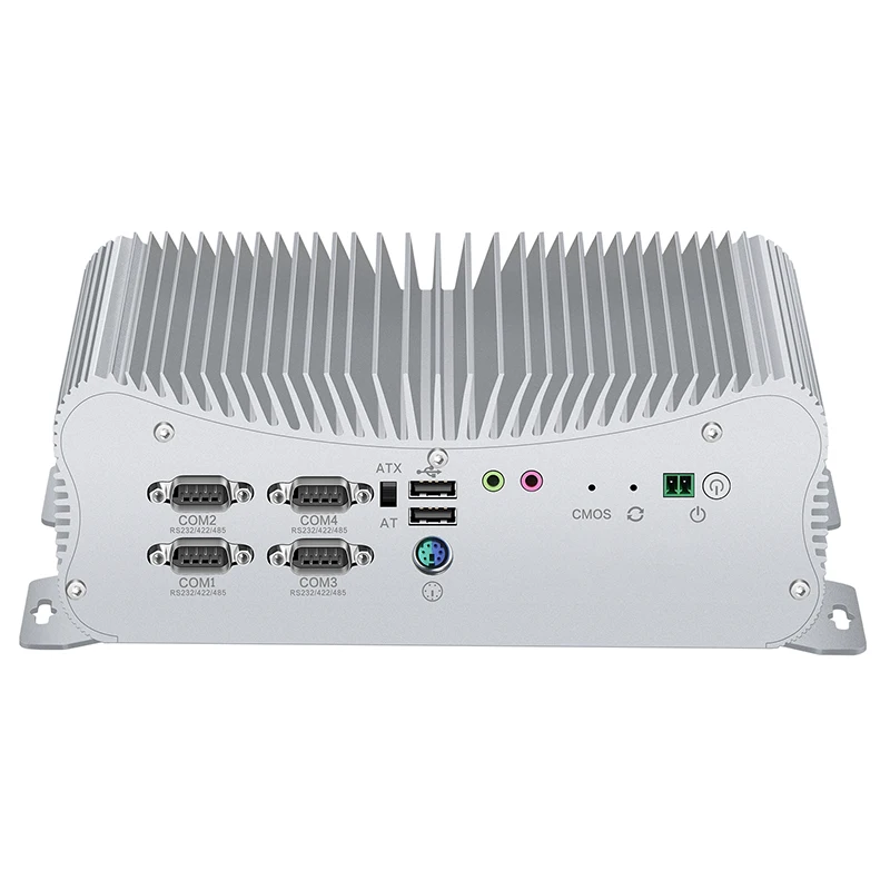Мини-ПК без вентилятора Intel Core i5 8365U Windows 10 DDR4 2 * LAN RS232 RS422 RS485 GPIO LPT PS/2 HDMI VGA 6 USB Wi-Fi 3G/4G