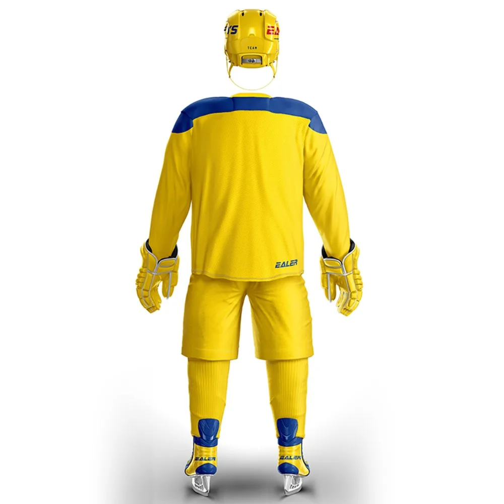 EALER Бесплатная доставка набор спортивных трикотажных изделий для хоккея с