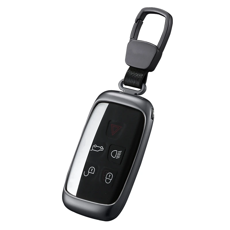 

Aluminum Alloy Car key cover key shell auto key case for Land Rover Range Rover Evoque Discovery 4 /Discovery Sport for Jaguar