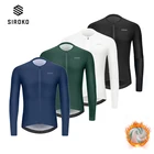 Новинка 2021 мужской зимний велосипедный комплект SIROKO велосипедная команда термальная флисовая спортивная одежда с длинным рукавом Осенний гоночный Профессиональный Трикотажный костюм для