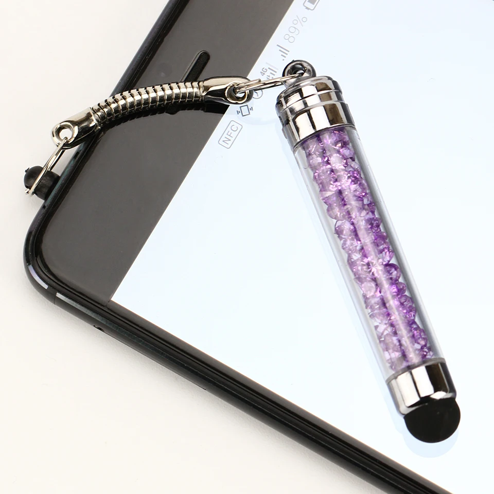 Универсальный прозрачный емкостный сенсорный стилус Пластиковый Стилус для