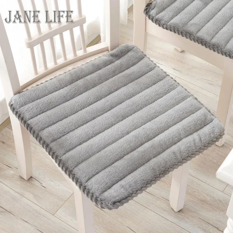 

Thick Cotton Chair Cushion Comfortable Sitting Buttocks Chair Cushion Non-slip Seat Pad Super Soft Cushion For Home Office Decor