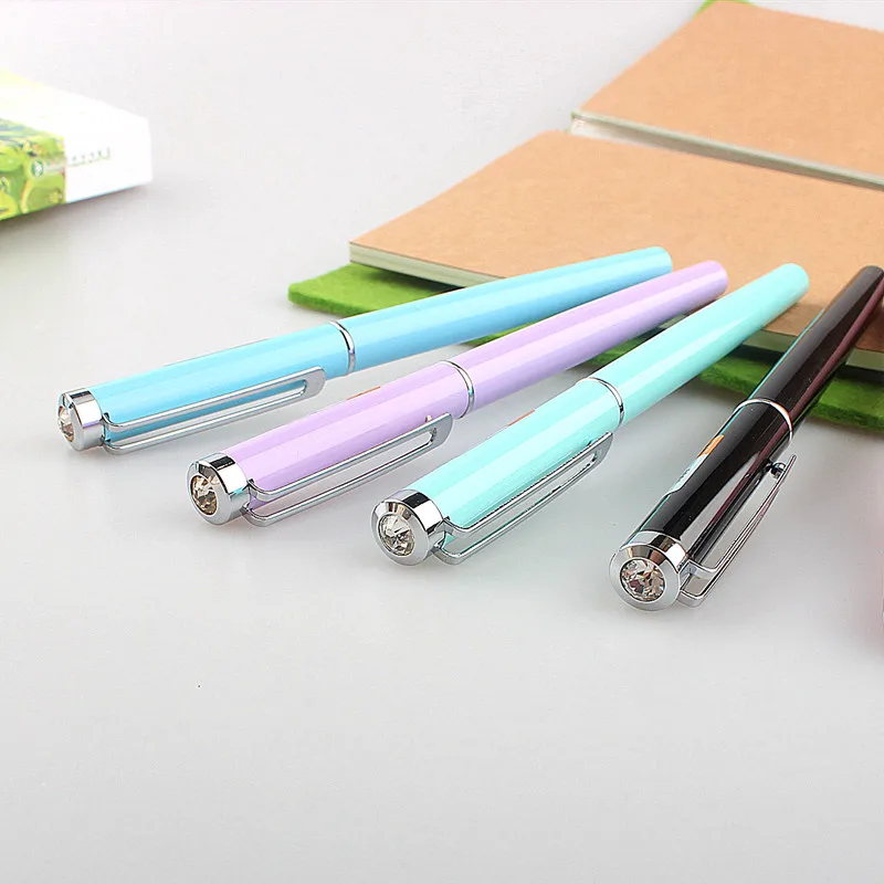 

Fountain Pens Ink Converter Hooded diamond Nib 0.38mm Nice Pen for Student School Office Supplies Stationery