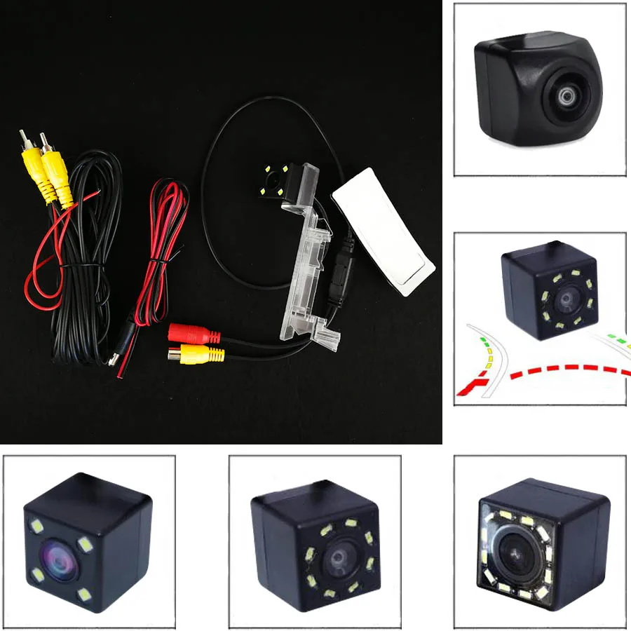 Автомобильная камера заднего вида HD CCD ночного видения для VW passat Sagitar lavida Skoda superb
