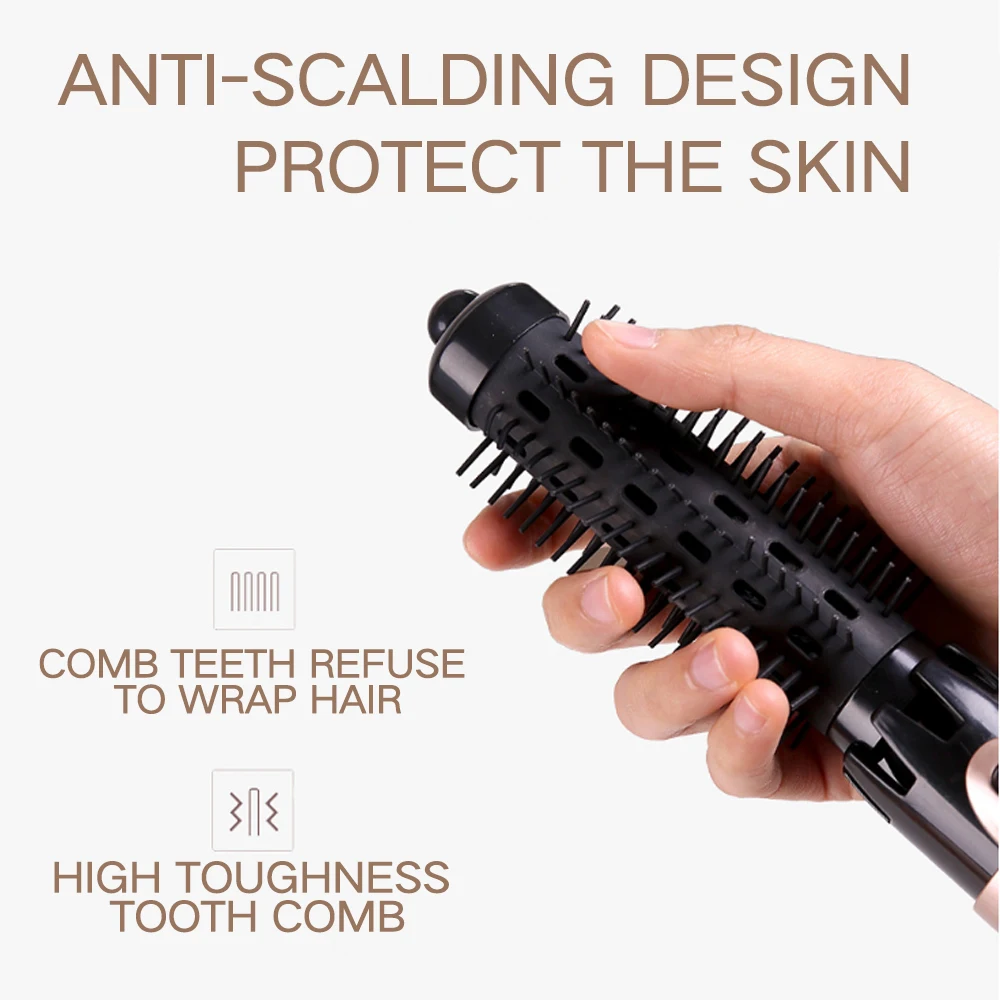 4 в 1 щипцы для завивки волос Выпрямитель Автоматический Фен-щетка бигуди