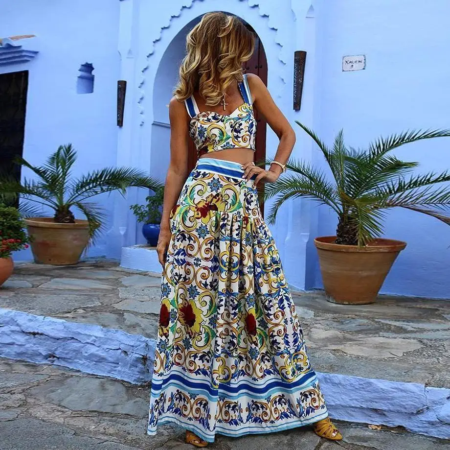 

Sexy off-Shoulder Floral Floral Printed Dress