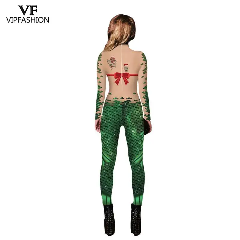 Модный популярный костюм русалки VIP для женщин сексуальный Рождественский