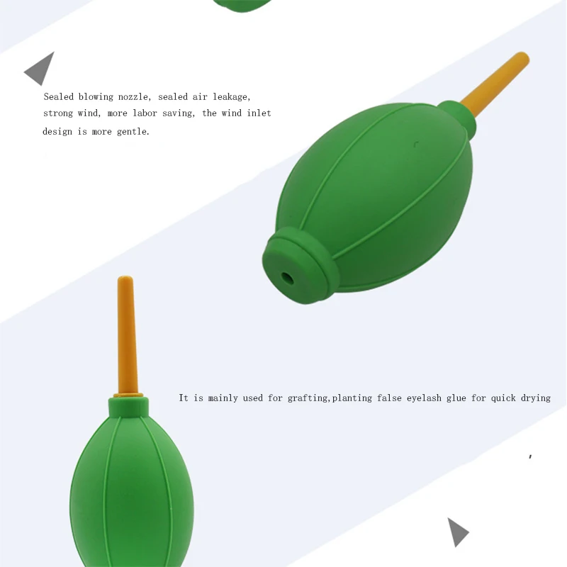 1Pc Silicone Glue Dryer Air Blower for Eyelash Extensions Drying Accessories and Tools Pink/Red/Blue/Green/Black | Красота и здоровье