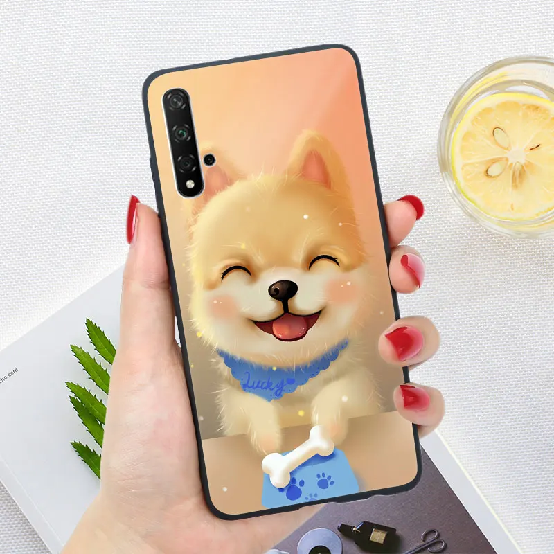 XX9 Для huawei Honor 10 Lite 20 20S 10i 20i Pro View 20 чехол-накладка глянцевый яркий мягкий силиконовый чехол для телефона - Цвет: XX9