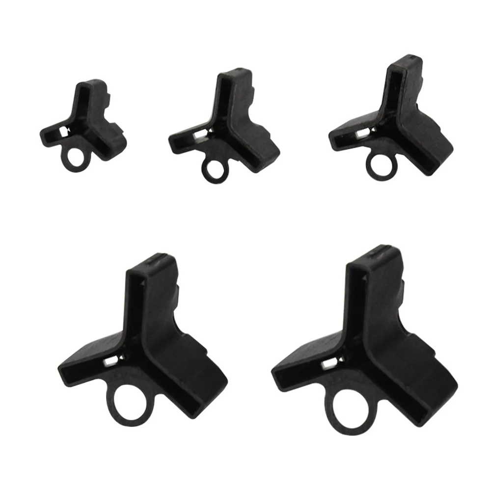 100 шт. прочные тройные Крючки чехол футляр защитные держатели чехлы 5 размеров