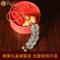copper money five emperors gourd ornaments chinese knot six emperors car pendants