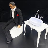 16th model toilet mini toilet decoration for soldier doll figures collectable ob scene components