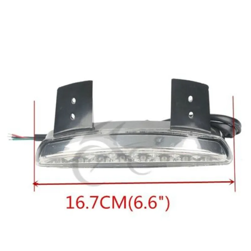 

Motorcycle Rear Fender Edge LED Tail Light For Harley Sportster Nightster XL 883 1200 XL883L XL883N Iron XL1200V 1200C 1200L/R