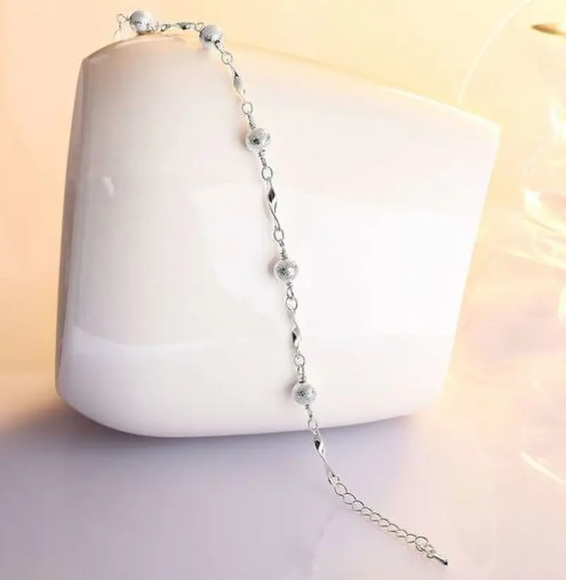 Женский корейский браслет из серебра 925 пробы для пары студентов ювелирные