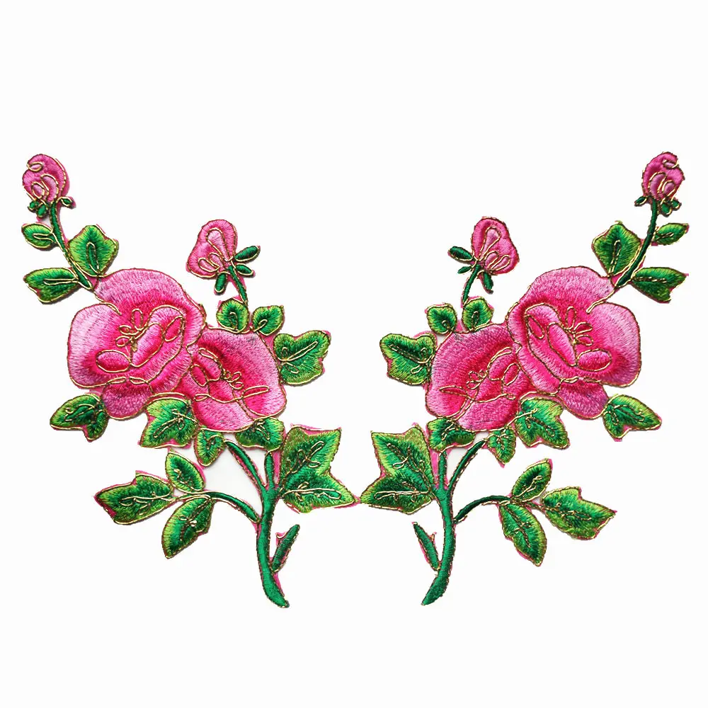 2 шт. нашивки с листьями и цветами | Дом сад