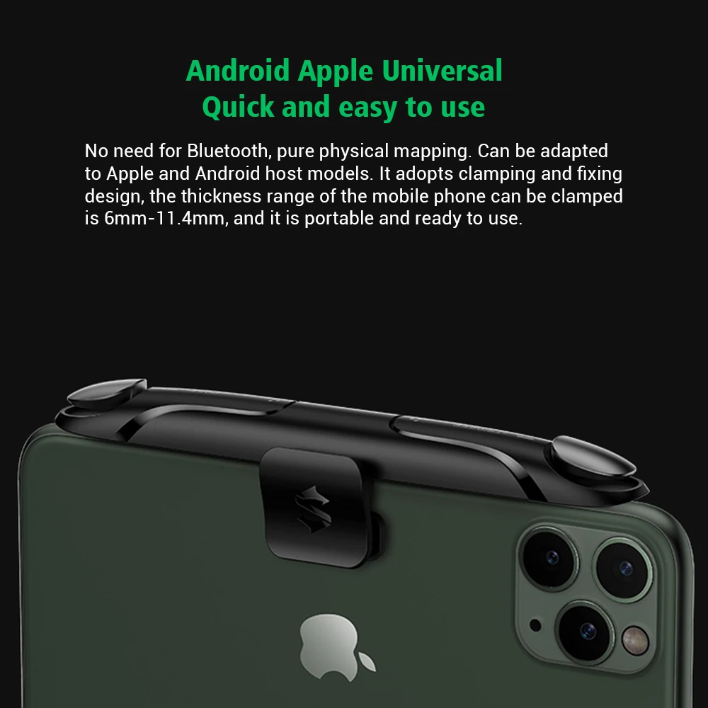 Черная Акула игровой плеча вспышка триггера для черный Shark 2 3 Pro Andorid iOS