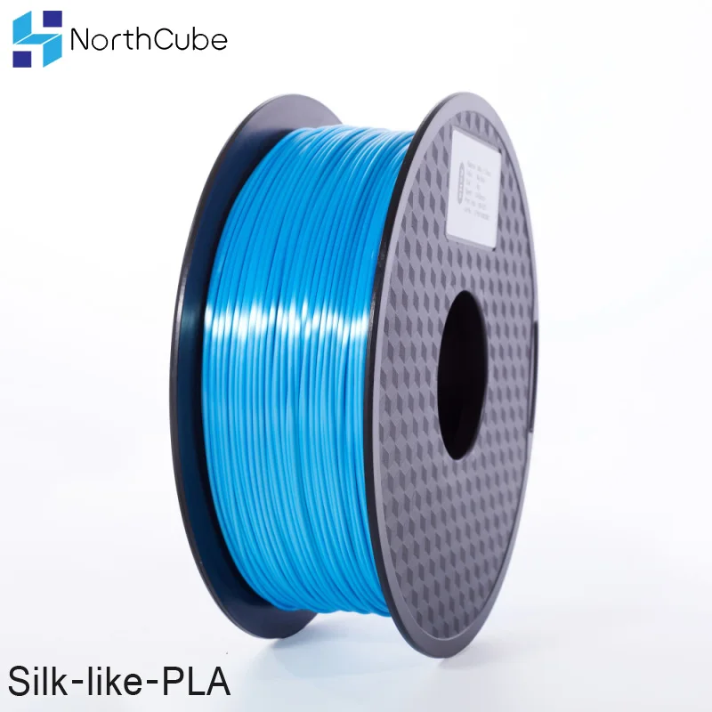 Нить для 3D принтера NorthCube шелковая нить PLA 3d 1 75 мм кг серия шелково Небесно голубая