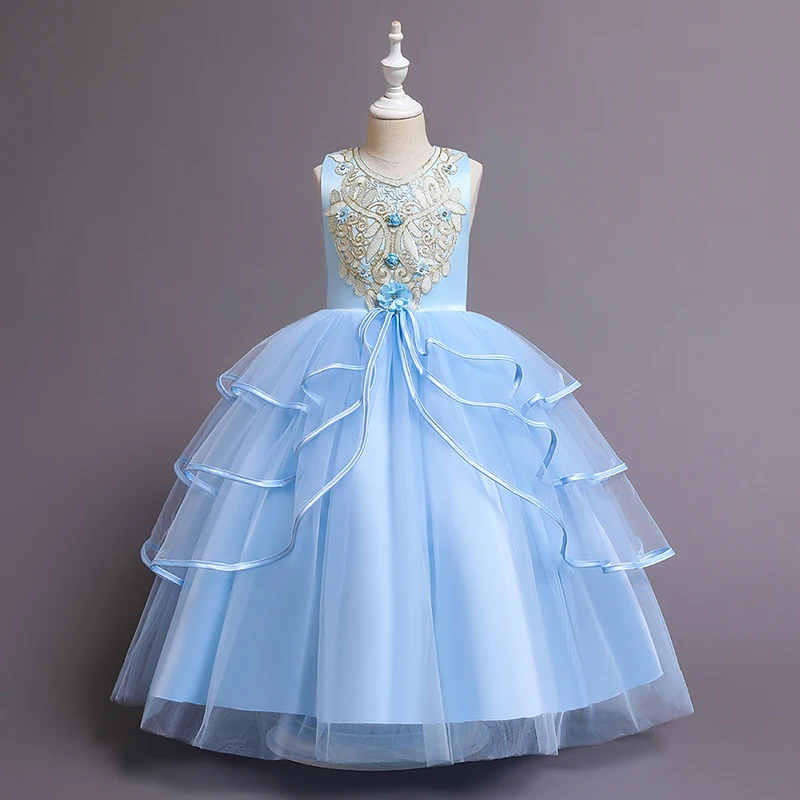 Детские платья для девочек летние вечерние ринки и свадьбы Рождественская