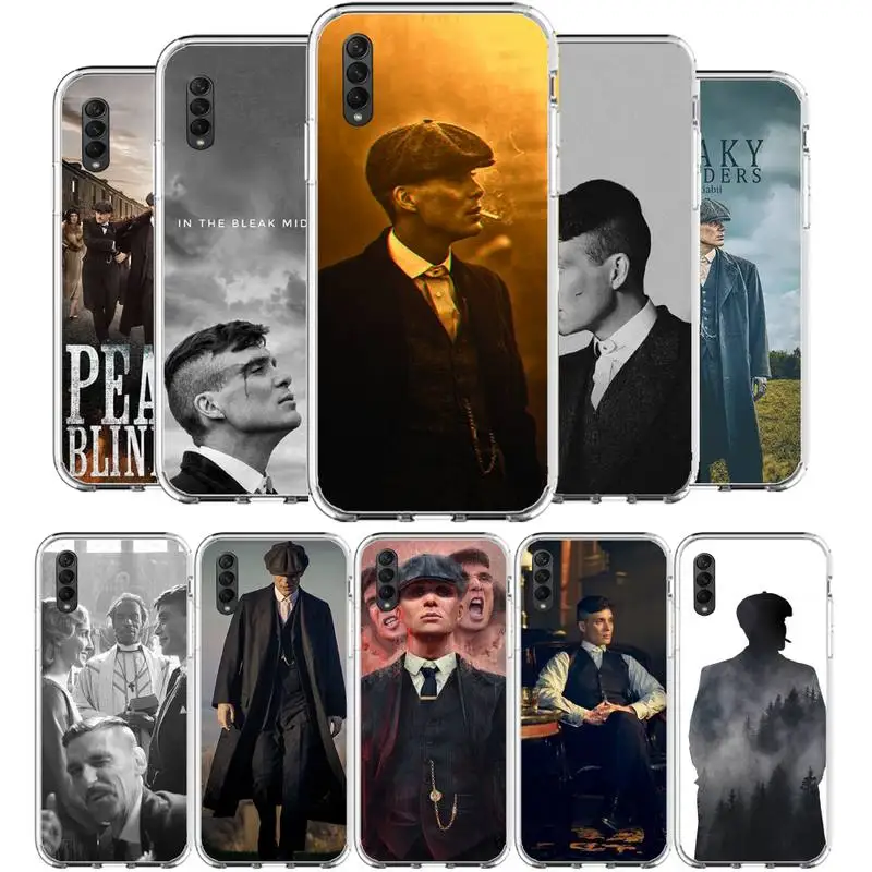 

Peaky Blinders Tv Tommy Shelby Phone Case For Samsung A10 A30 A40 A50 A70 A51 A52 A71 A12 A21S A31 A20 30S A50S clear cover