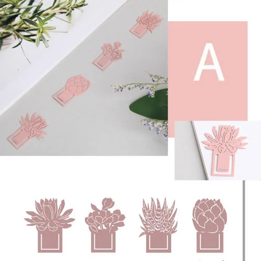 4 шт. креативные закладки Модные металлические для студентов учителей подарки на