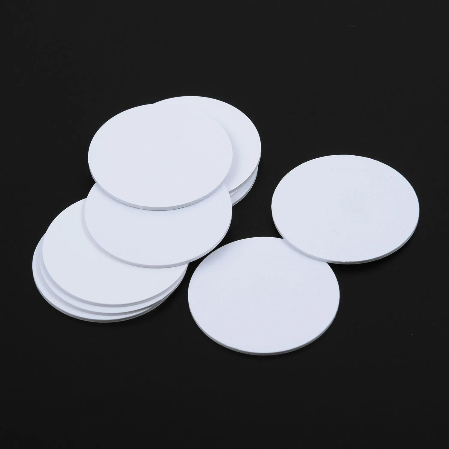 10PCS 10 шт./20 шт./50 шт. NFC карта NTAG215 Расширенный чип Ббс ПВХ метки для Samsung LG HTC Android sony Windows водонепроницаемый 0,98 дюймов - Цвет: 10PCS