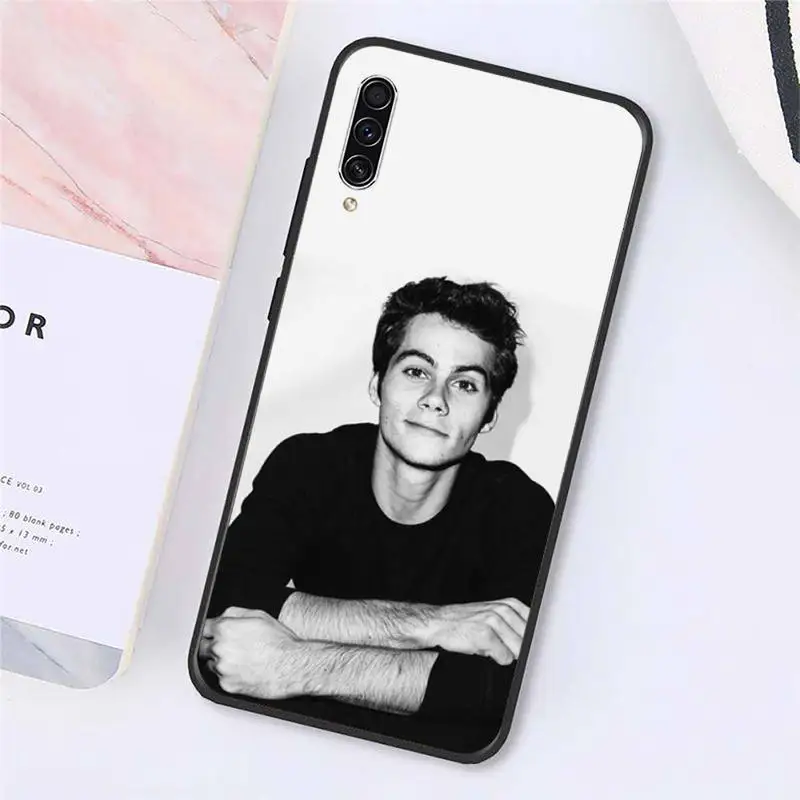 

Dylan O'Brien teen wolf actor Phone Case For Samsung galaxy A S note 10 7 8 9 20 30 31 40 50 51 70 71 21 s ultra plus
