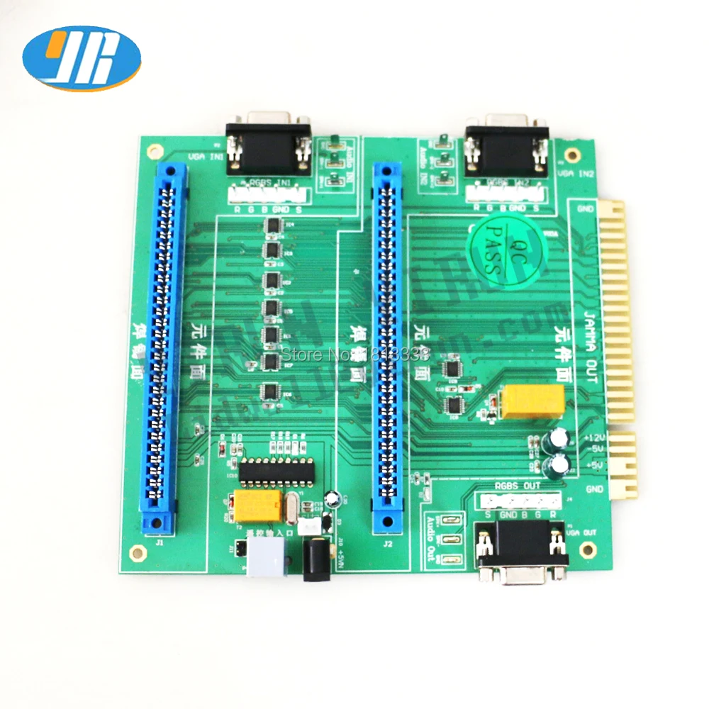 Мульти-переключатель JAMMA 2 в 1 несколько игровых печатных плат тумблер пульт