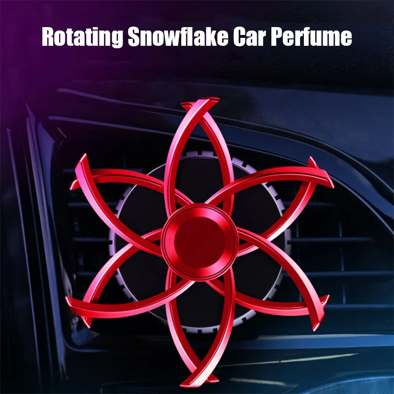 

Car Air Freshener Auto Air Outlet Perfume Car Rotating Aromatherapy Interior Decoration Car Interior Accessories