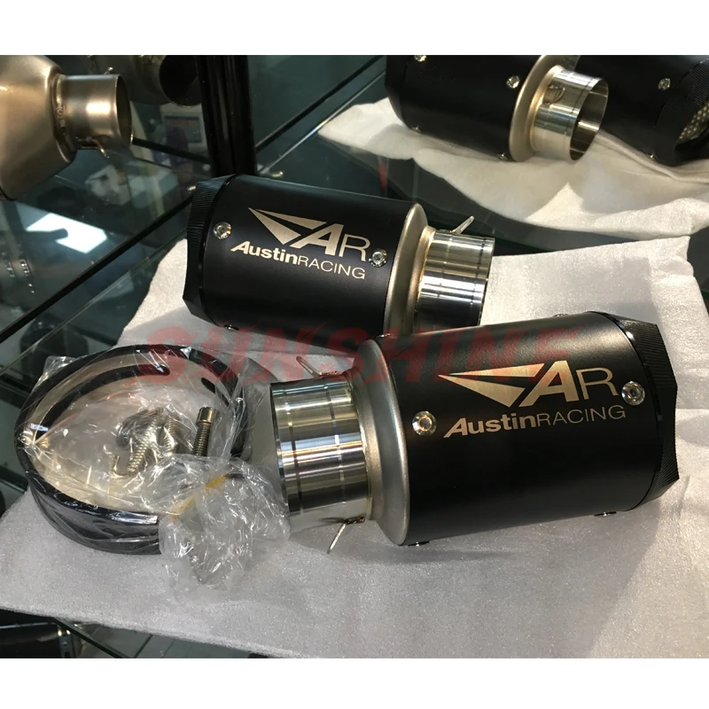 Глушитель для выхлопных газов гоночный глушитель мотоцикла S1000RR S1000R Z1000 MT09 R25 Z650