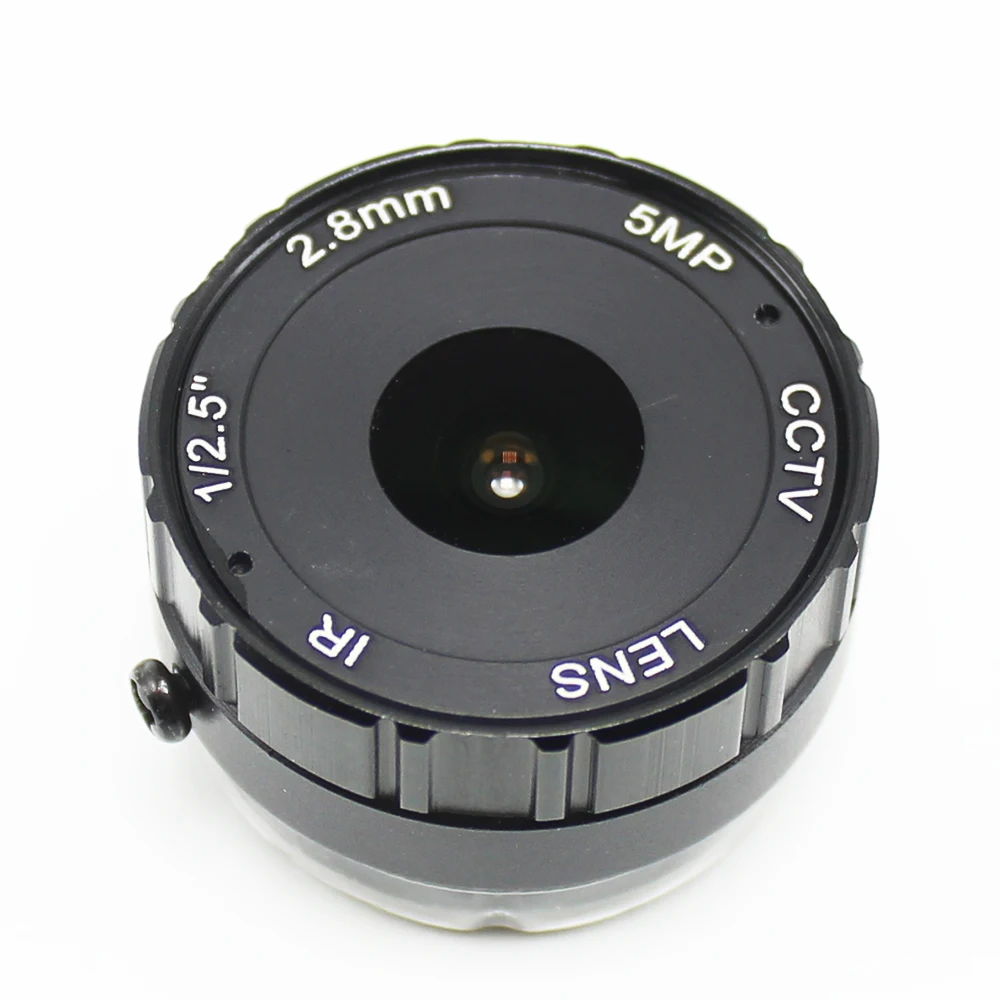 

2.8mm 5MP F1.2 CS Mount 1/2.7" CCTV camera lens 4mm 6mm Security Camera Lens for IP AHD Camera