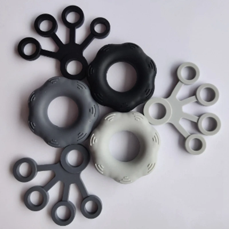 

Fitness Adjustable 10-60Kg Hand Grip Set Finger Forearm Strength Muscle Trainer Comprehensive Fitness Equipment, 8PCS