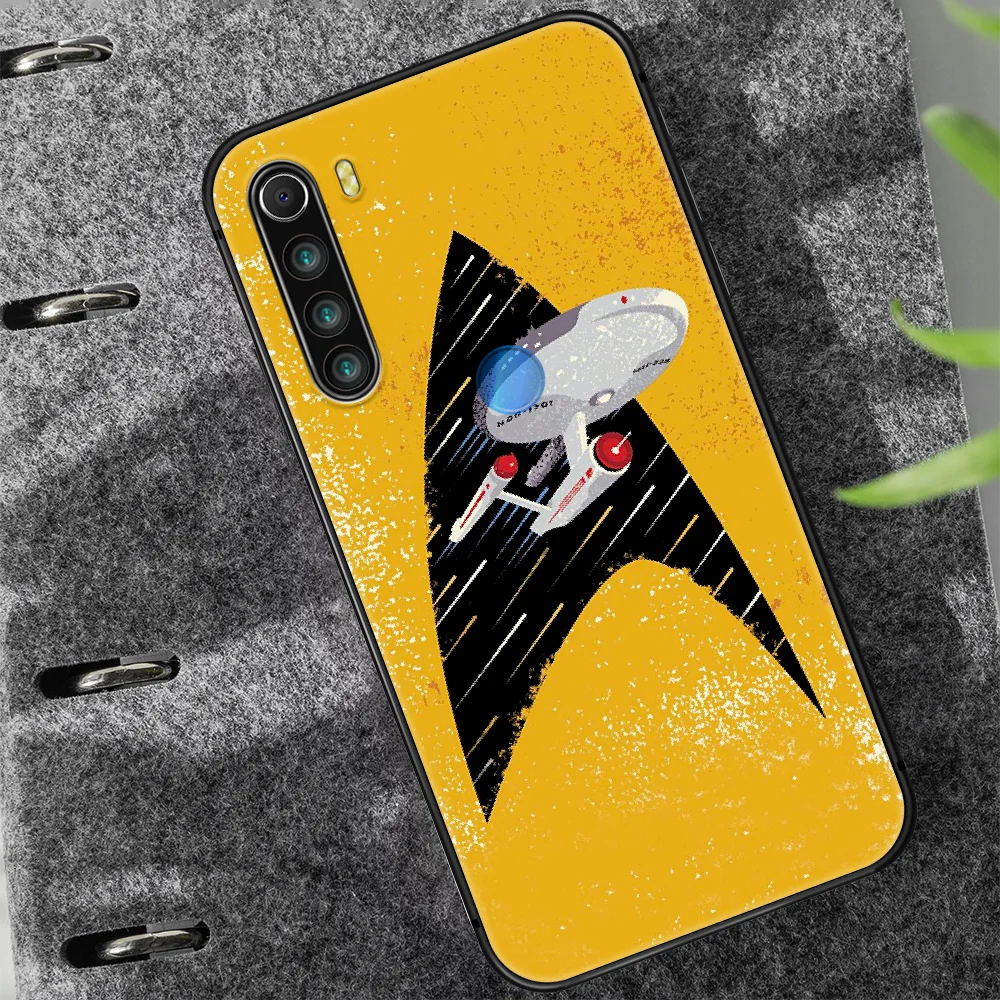 

Star Trek Phone Case Cover Hull For XIAOMI Redmi 7 7a 8 8a 9 10X NOTE 6 7 7s 8 8t 9 9s Pro Max black Cover Trend Coque Silicone