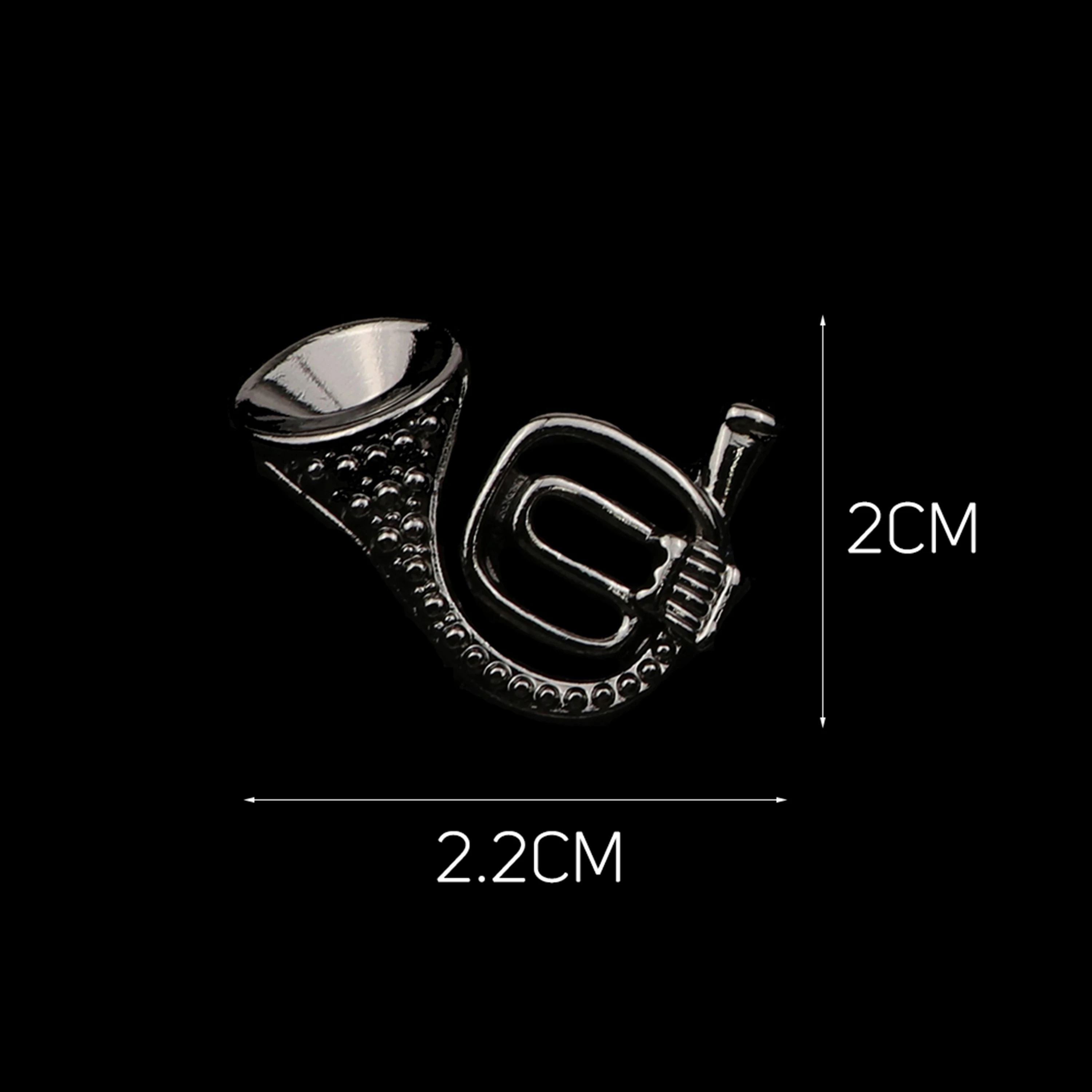 Брошь в виде саксофона гитары музыкальной ноты мини-булавка на лацкан для мужчин