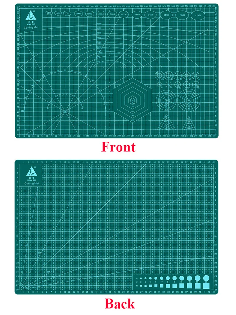 A3 Cutting Mats Cushion Board Large Handwritten Test Paper Drawing Beauty WorkbeScaling Model Rubber Seal Engraving DIY | Дом и сад